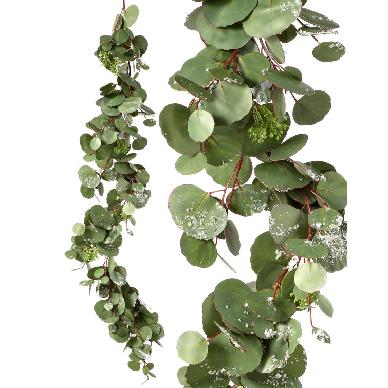 4' Frosted Eucalyptus Garland & Reviews Joss & Main